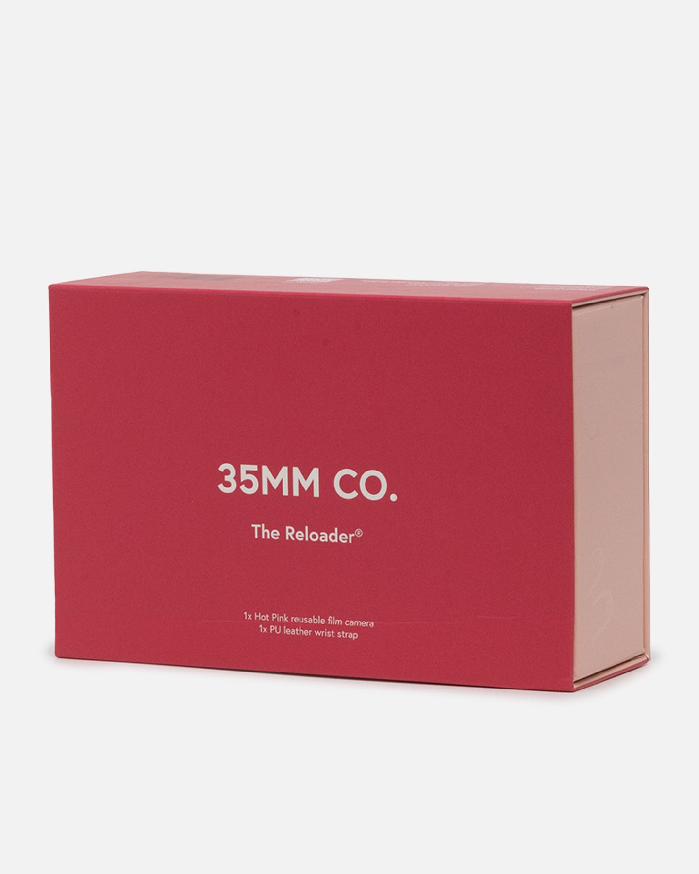 35mm Reusable Film Camera - The Reloader in Hot Pink | Vintage Style Analog Photography for Travel, Parties & Creative Projects