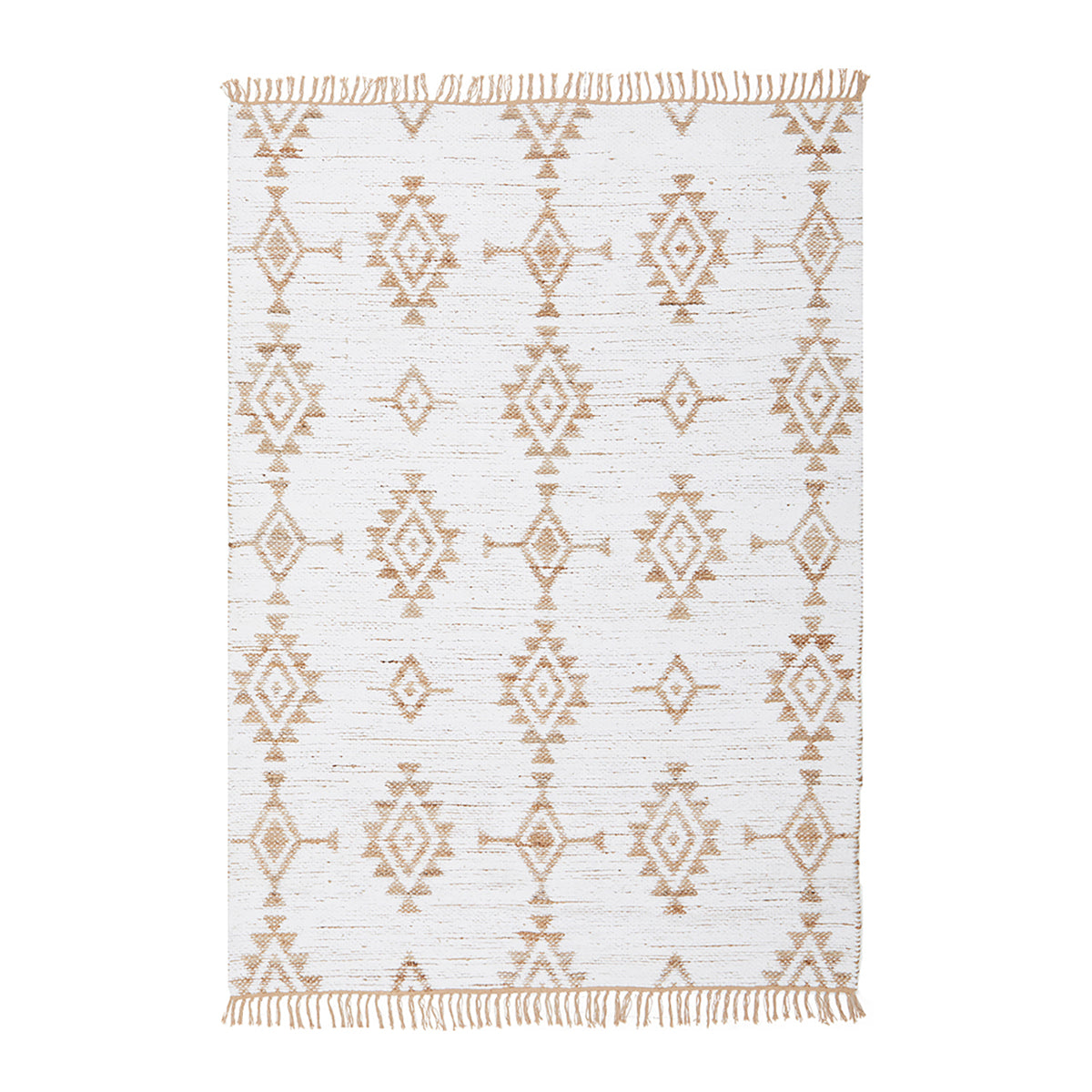 Bodhi Quinton Natural Fiber Rug - Handwoven Jute Area Rug for Living Room, Bedroom, or Boho Home Decor