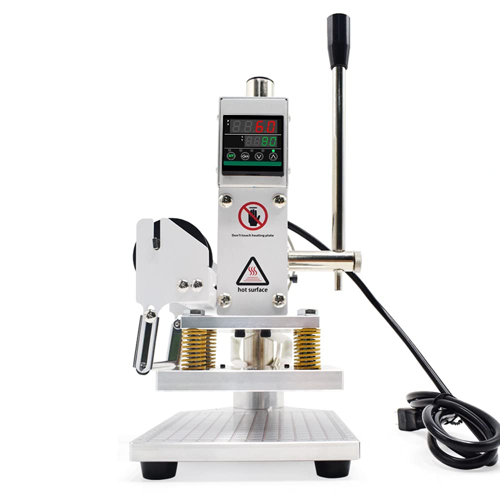 Upgraded 110V Hot Foil Stamping Machine 5x7cm (1.97