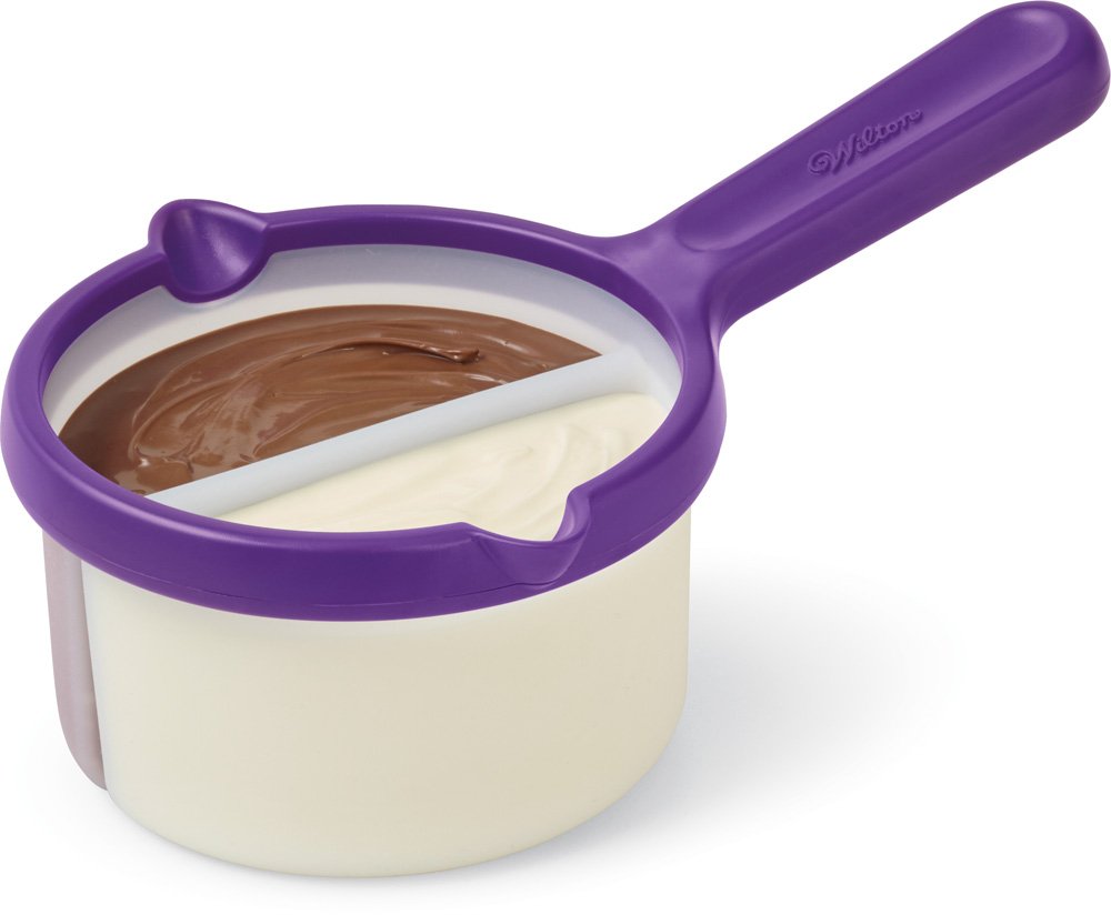 Wilton Candy Melts Dual Melting Pot Insert - Electric Chocolate Melter for Baking, Candy Making & Cake Decorating - Perfect for Home Kitchen, Party Treats & DIY Desserts