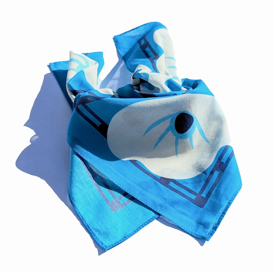 Aziza Bandana - Stylish & Comfortable Cotton Bandana for Women & Men - Perfect for Outdoor Activities, Sports, and Fashion Accessories