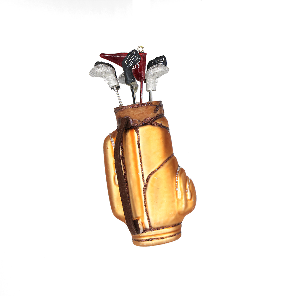 Premium Golf Club Ornament - Elegant Golf Decor for Home, Office, or Christmas Tree - Perfect Gift for Golf Lovers & Holiday Decorations