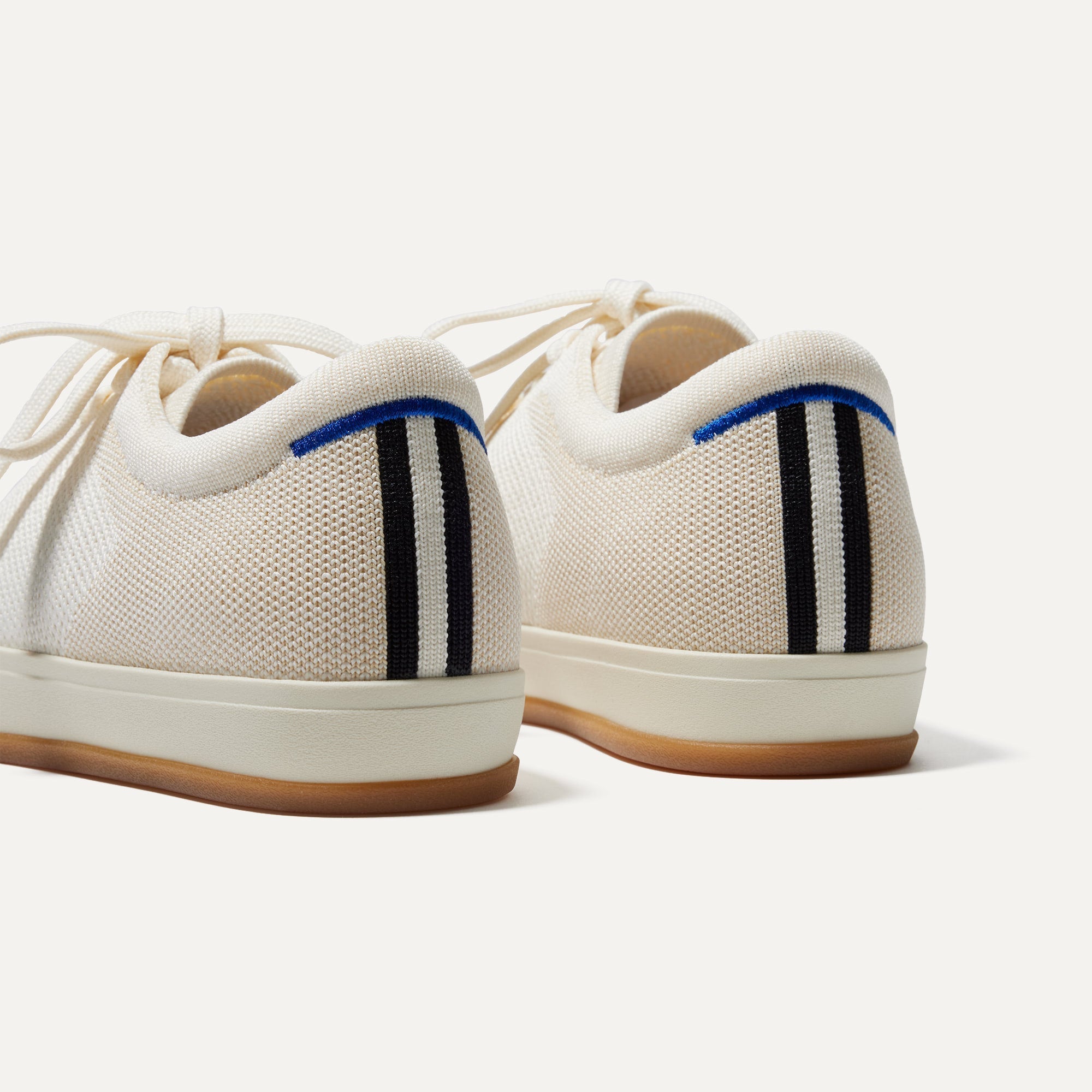 Blonde Lace-Up Sneakers for Women - Stylish & Comfortable Walking Shoes for Casual Outfits & Everyday Wear
