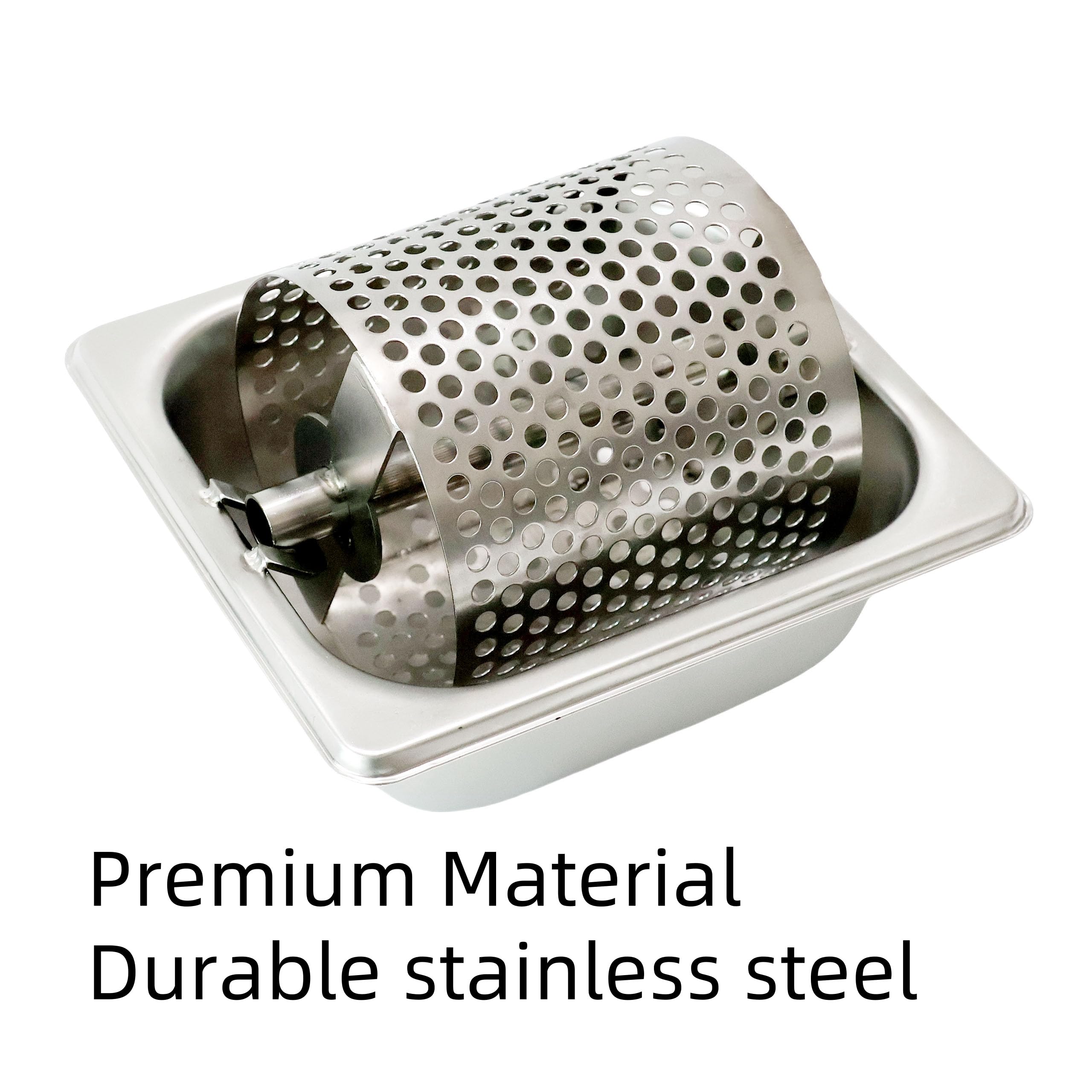 Stainless Steel Bun Butter Roller for Griddle - Even Butter Spreader for Bread, Buns & Toast - Perfect BBQ, Camping & Grilling Cooking Tool - Ideal for Outdoor Cooking, Breakfast & Sandwiches