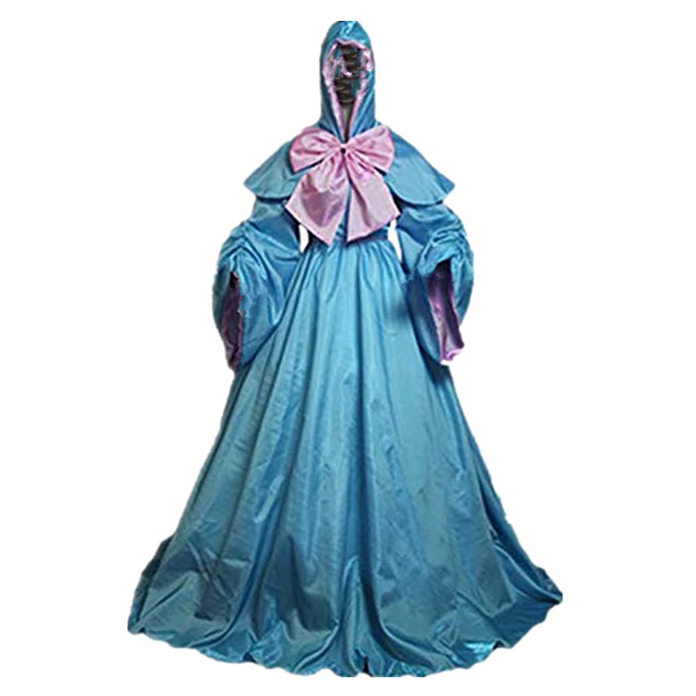 Fairy Godmother Costume for Women - Cinderella Inspired Adult Cosplay Dress for Halloween, Christmas Parties & Themed Events - Perfect for Disney Fans, Cosplay Enthusiasts & Costume Parties