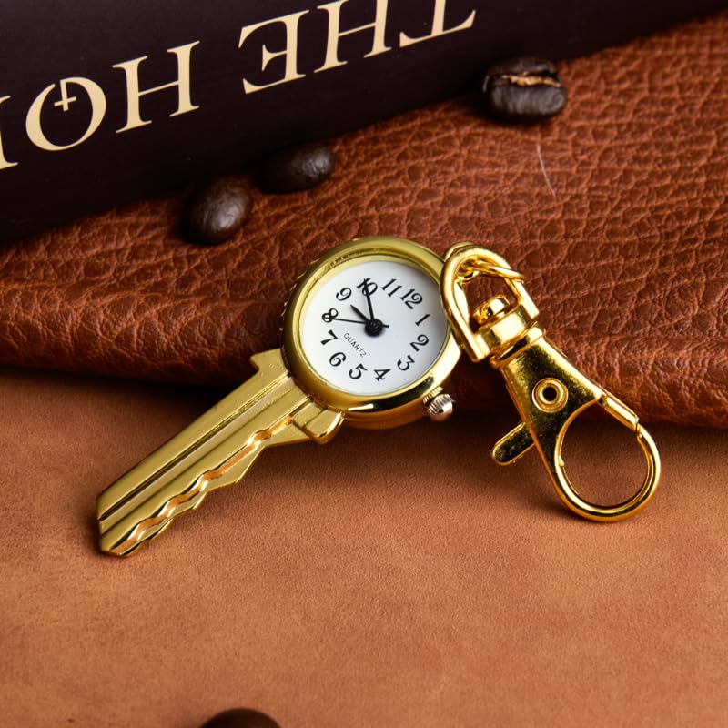 Men's Quartz Pocket Watch with Chain - Stylish & Portable for Travel & Gifts