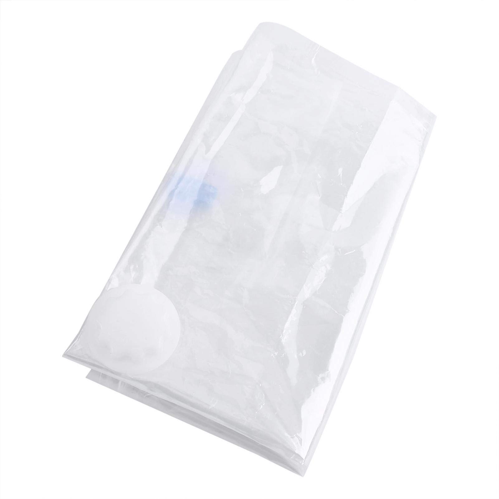 3 Sizes Reusable Vacuum Storage Bags for Clothes, Duvets & Towels (60x80cm) | Portable Space Saver Compression Bags | High-Quality PET Material | Perfect for Travel, Moving & Seasonal Storage