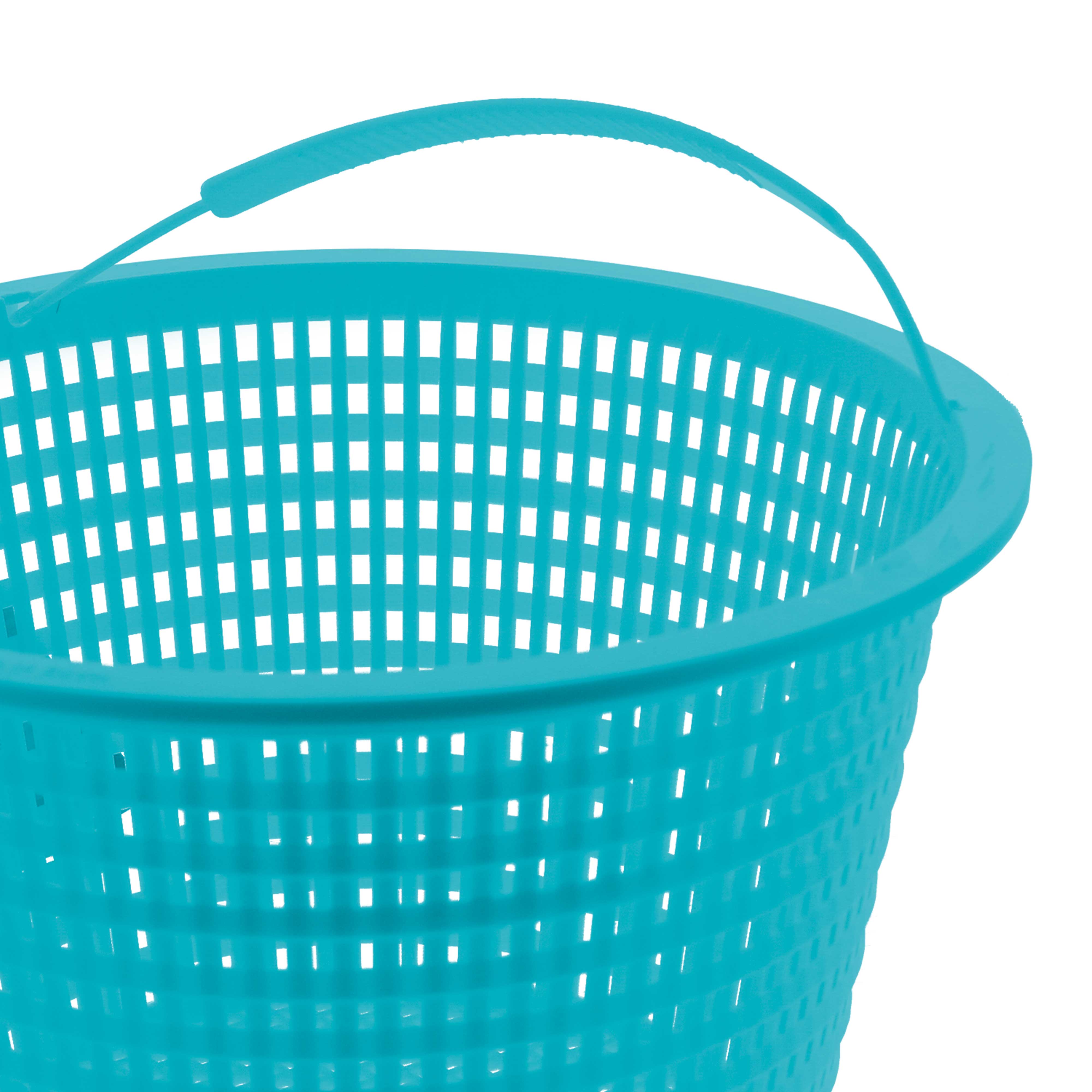 U.S. Pool Supply® Teal Blue Plastic Pool Skimmer Basket (Set of 2) - 8