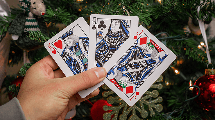 Orbit Christmas Playing Cards - Festive Holiday Deck for Family Games & Magic Tricks | Perfect for Holiday Parties, Stocking Stuffers & Gift Exchanges