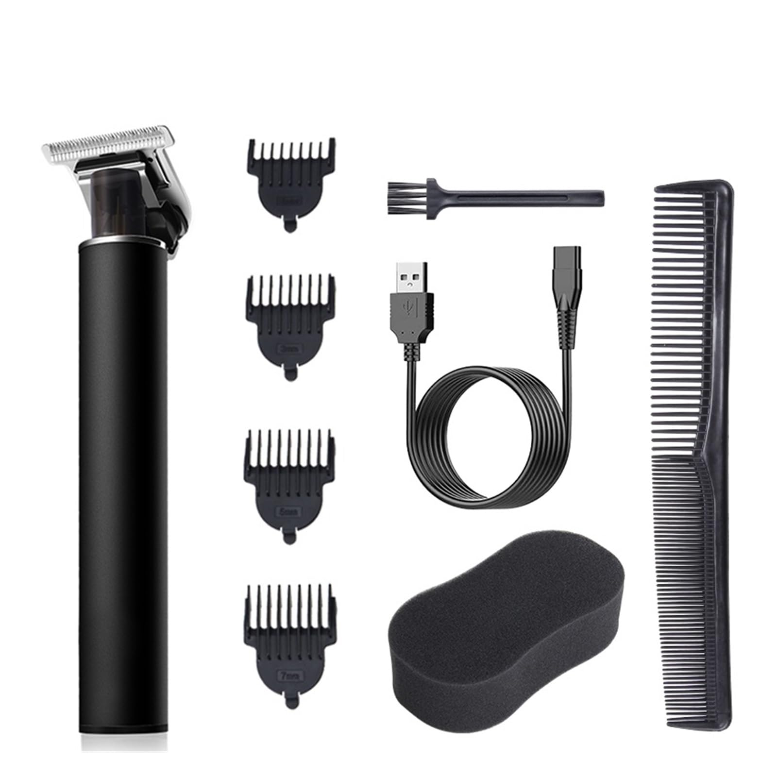 Professional Cordless Electric Shaver & Beard Trimmer for Men - 0mm Razor Haircut Machine with Precision Blades | Perfect for Home Grooming, Travel & Professional Barbershop Use
