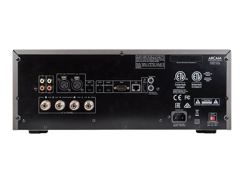 Arcam HDA PA240 High-End Power Amplifier - Premium Audio for Home Theater & Hi-Fi Systems - Perfect for Audiophiles & Music Enthusiasts