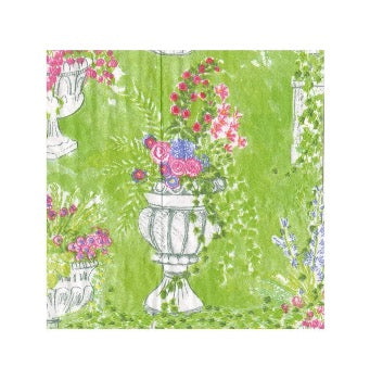 Luxury Jardin De Luxembourg Themed Cocktail Napkins - Elegant Paper Party Napkins for Weddings, Bridal Showers & Special Events - Perfect for Entertaining Guests in Style