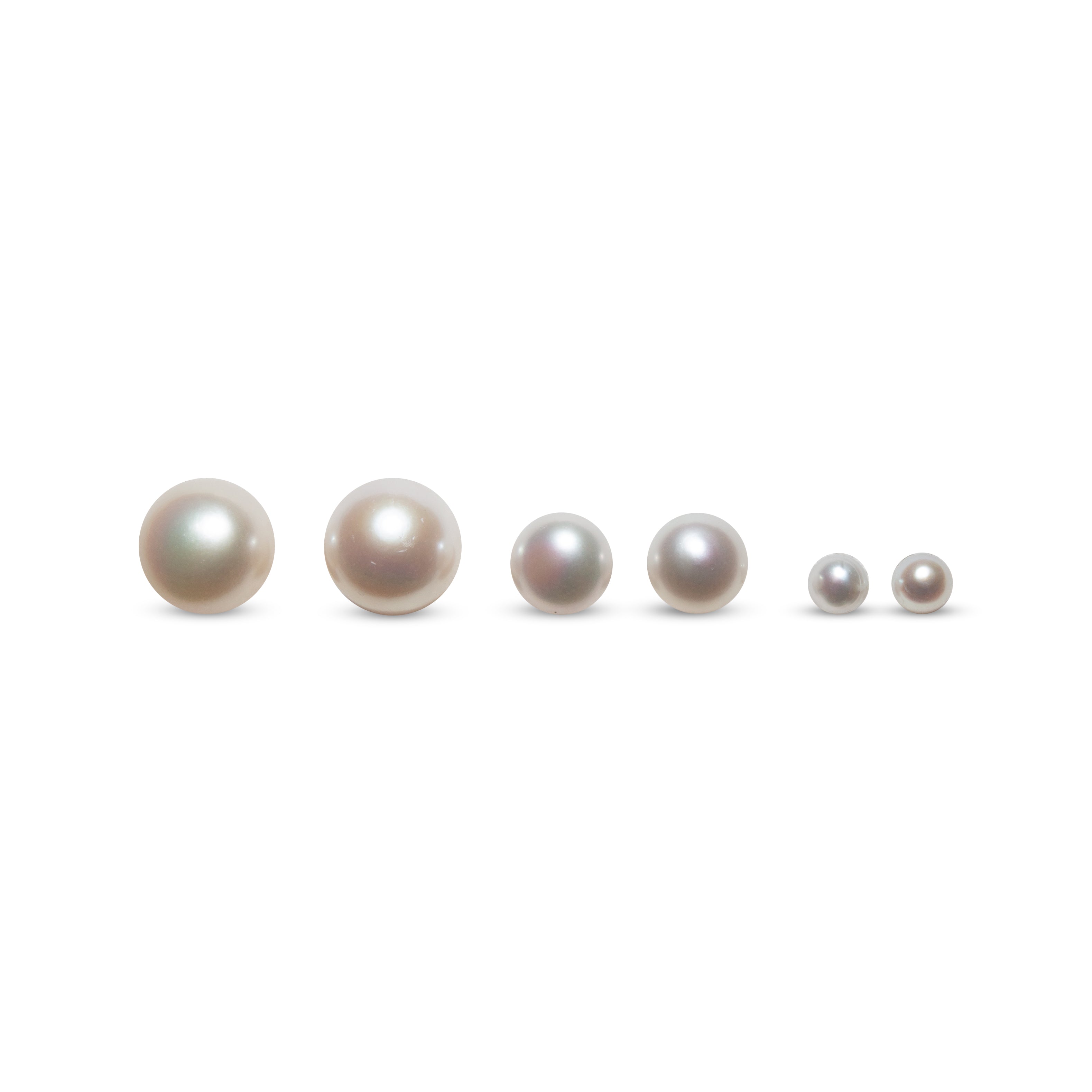 18K Gold Round Pearl Stud Earrings (8mm-8.5mm) - Elegant Pearl Jewelry for Women, Perfect for Weddings, Parties & Daily Wear