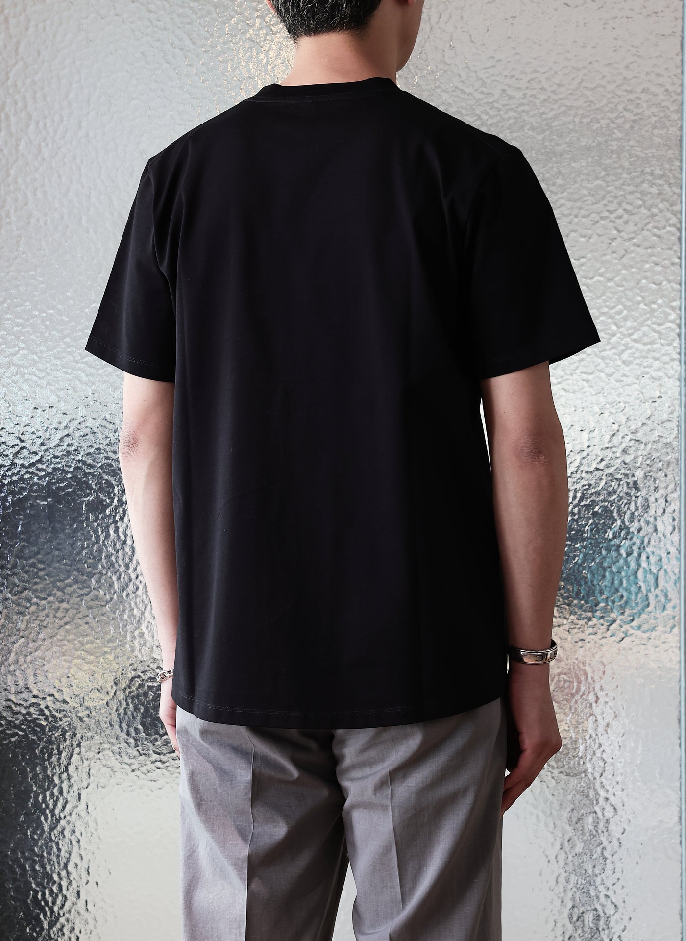 Premium Mercerized Cotton T-Shirt (T01) - Soft Breathable Men's Casual Tee for Everyday Wear & Layering