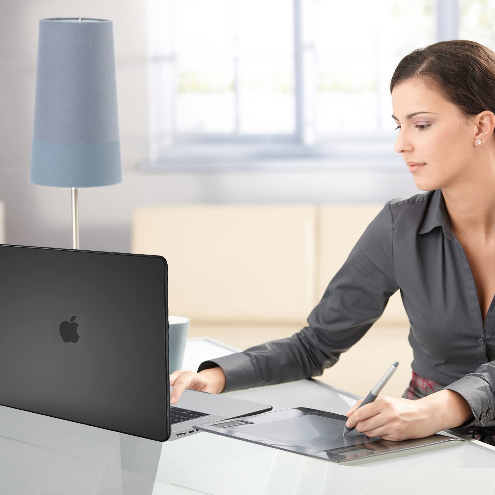 ProCase MacBook Pro 16 Inch Protective Case (2021-2022 Model A2485) - Shockproof & Scratch-Resistant Cover with Precise Cutouts | Perfect for Work, Travel & Everyday Use