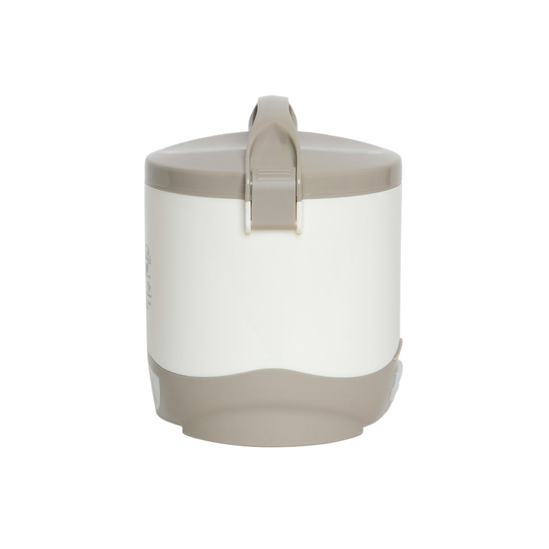 TOYOMI 0.6L Mini Rice Cooker with Stainless Steel Pot - Small Portable Rice Cooker for 1-2 People - Perfect for Dorm, Office, Travel & Camping - RC 616