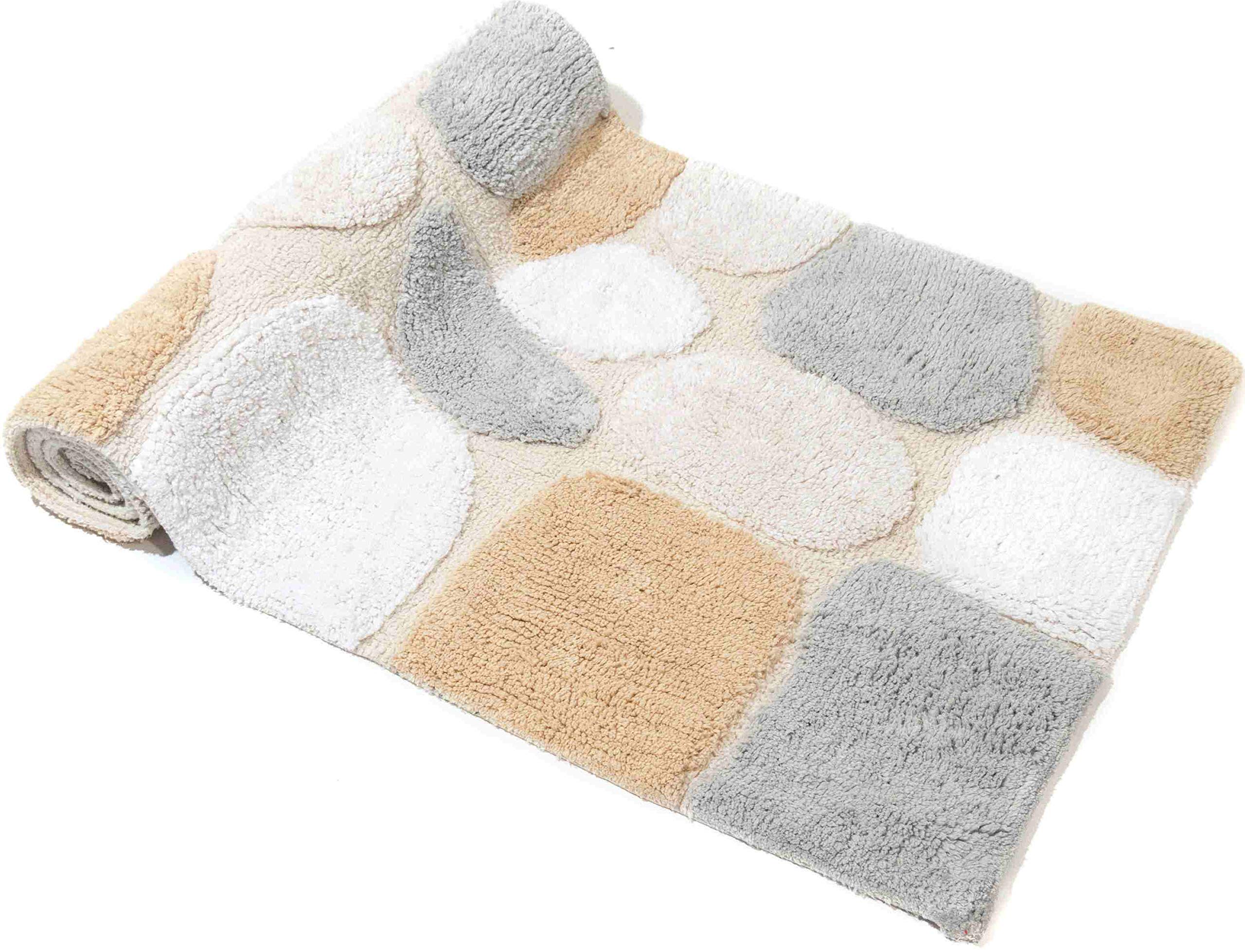 Premium Non-Slip Chesapeake Pebbles Bath Rug Runner - 24