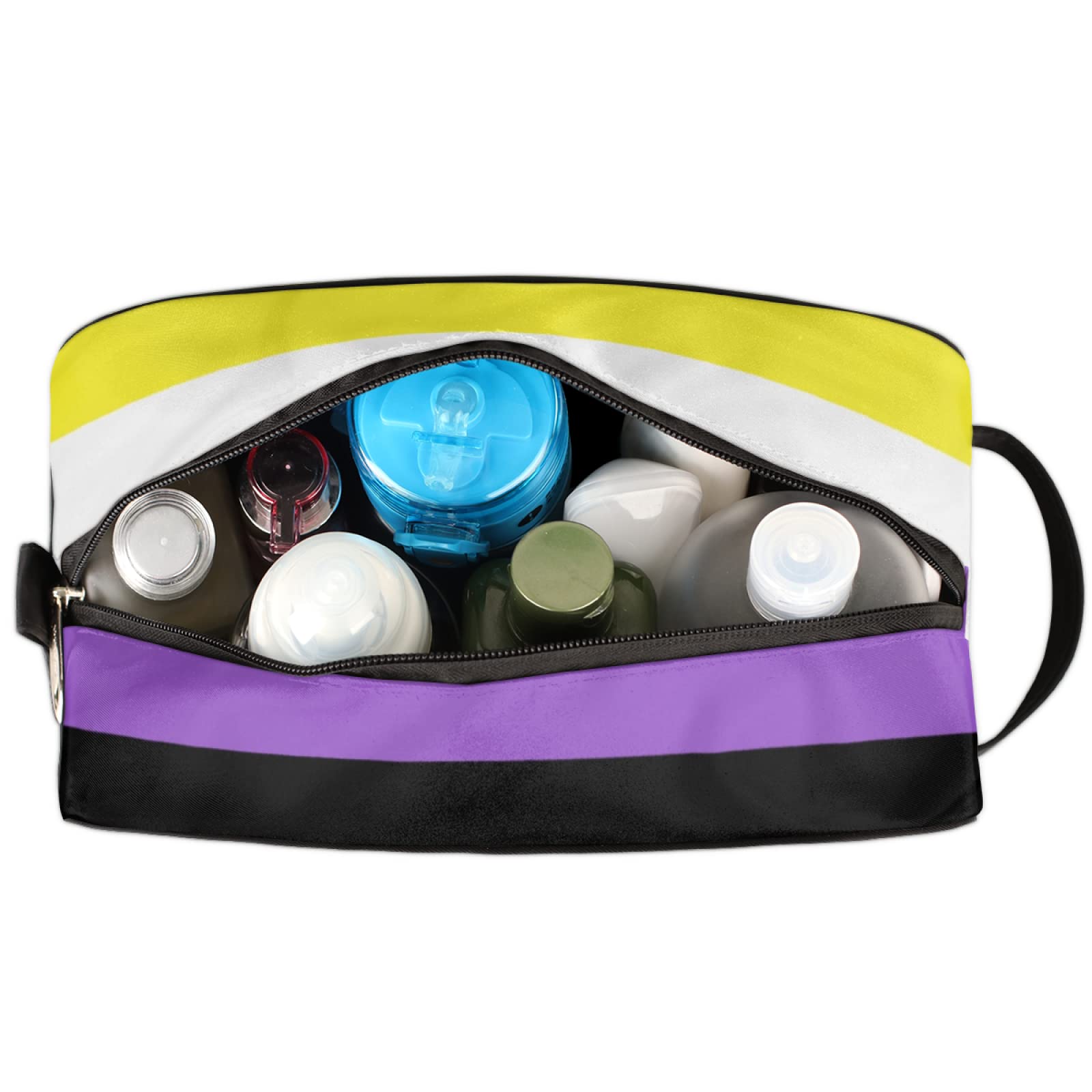 LGBTQ+ Pride Travel Toiletry Bag - Waterproof Cosmetic Organizer for Women & Men | Gym, Camping, Travel Essentials