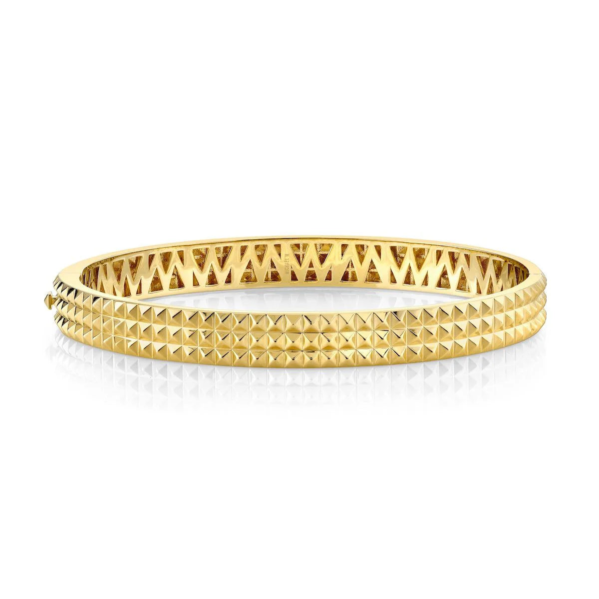 Men's Tetra Bracelet - Stainless Steel Adjustable Bangle for Men - Trendy Minimalist Jewelry Gift for Him - Perfect for Casual Wear, Work & Special Occasions