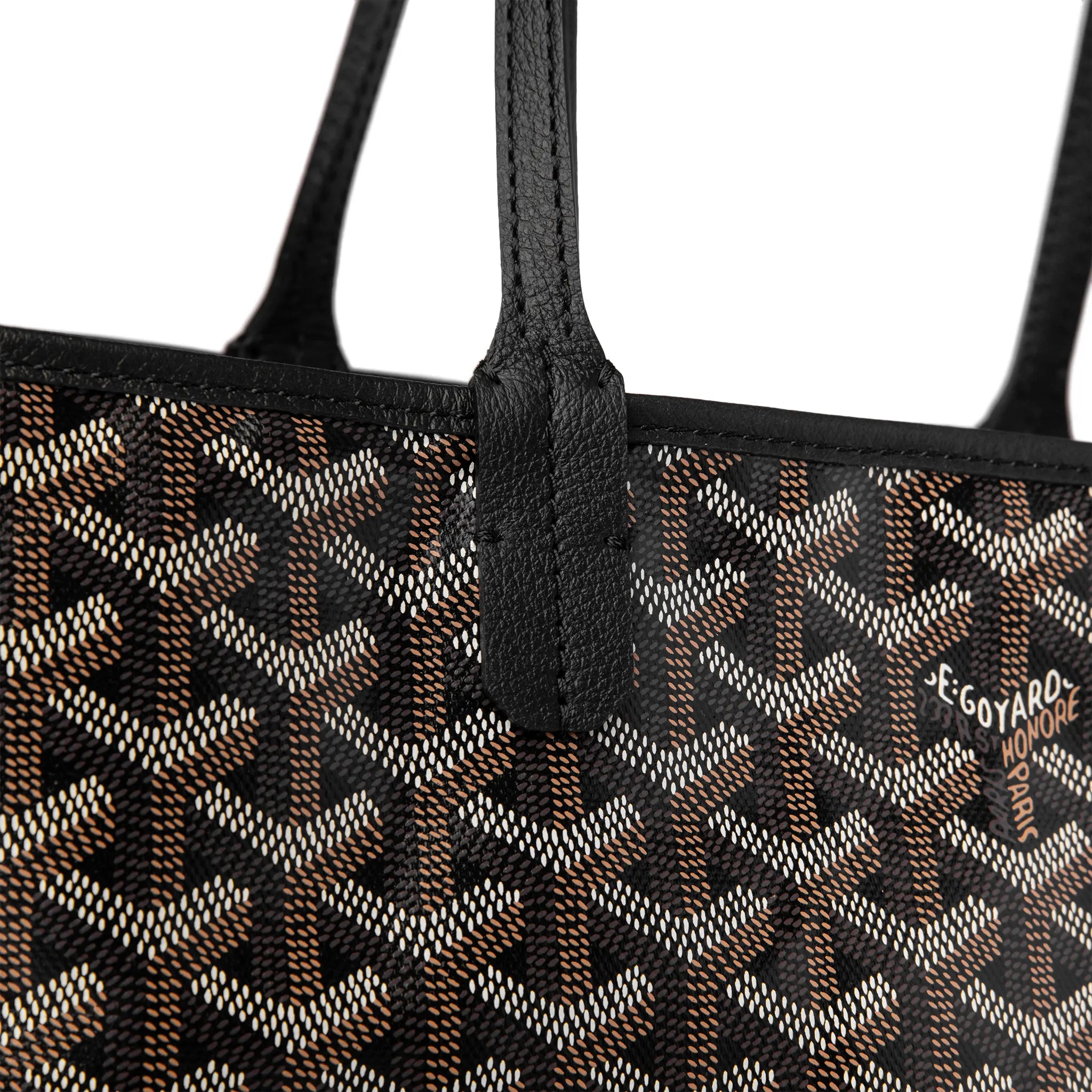 Goyard Saint Louis PM Tote Bag - Luxury Black Leather Handbag for Women | Perfect for Work, Travel & Everyday Use
