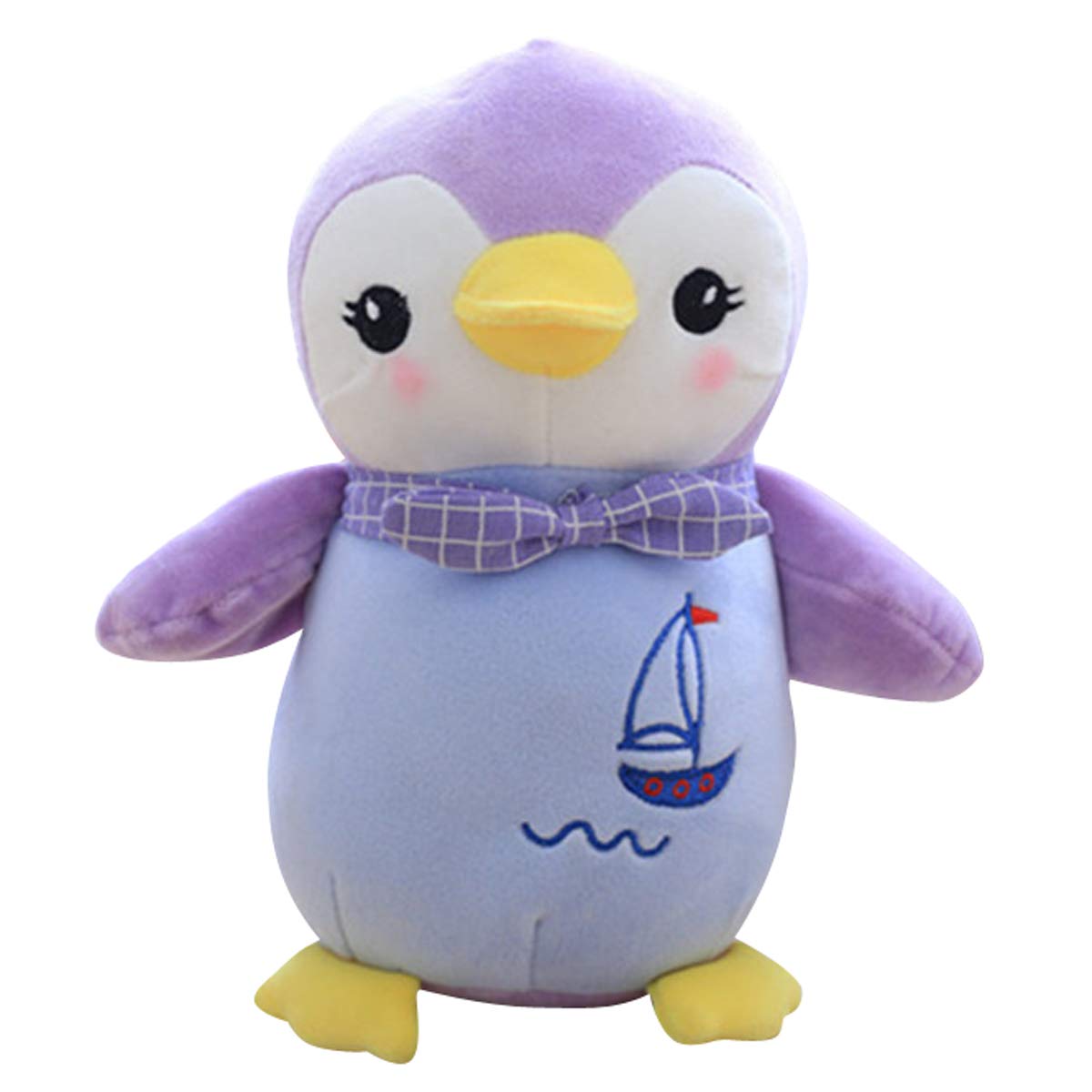 **Soft Plush Penguin Stuffed Animal Toy - 12