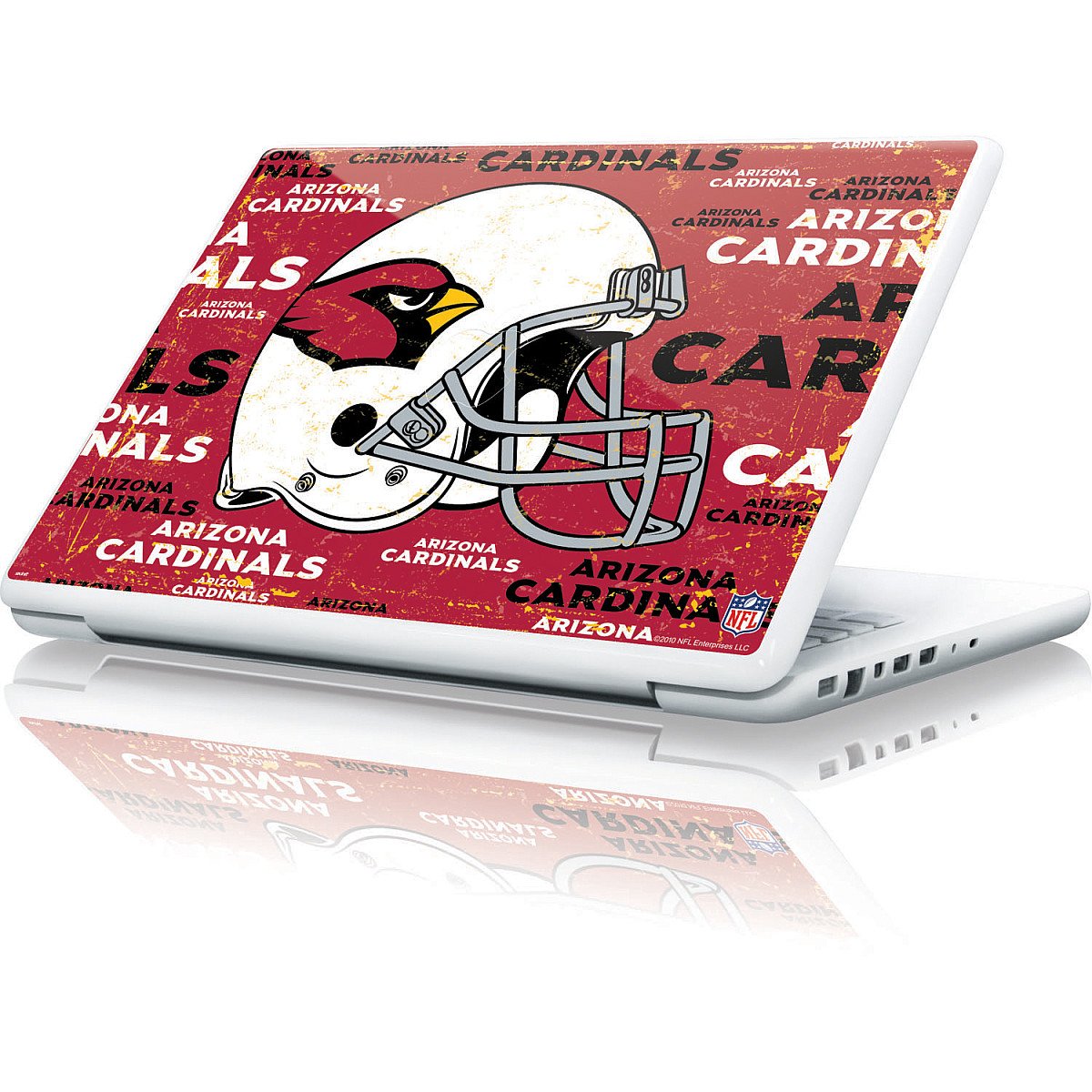 Officially Licensed NFL Arizona Cardinals Blast Design Laptop Skin for MacBook 13-inch | Durable Protective Decal | Perfect for Work, School & Travel