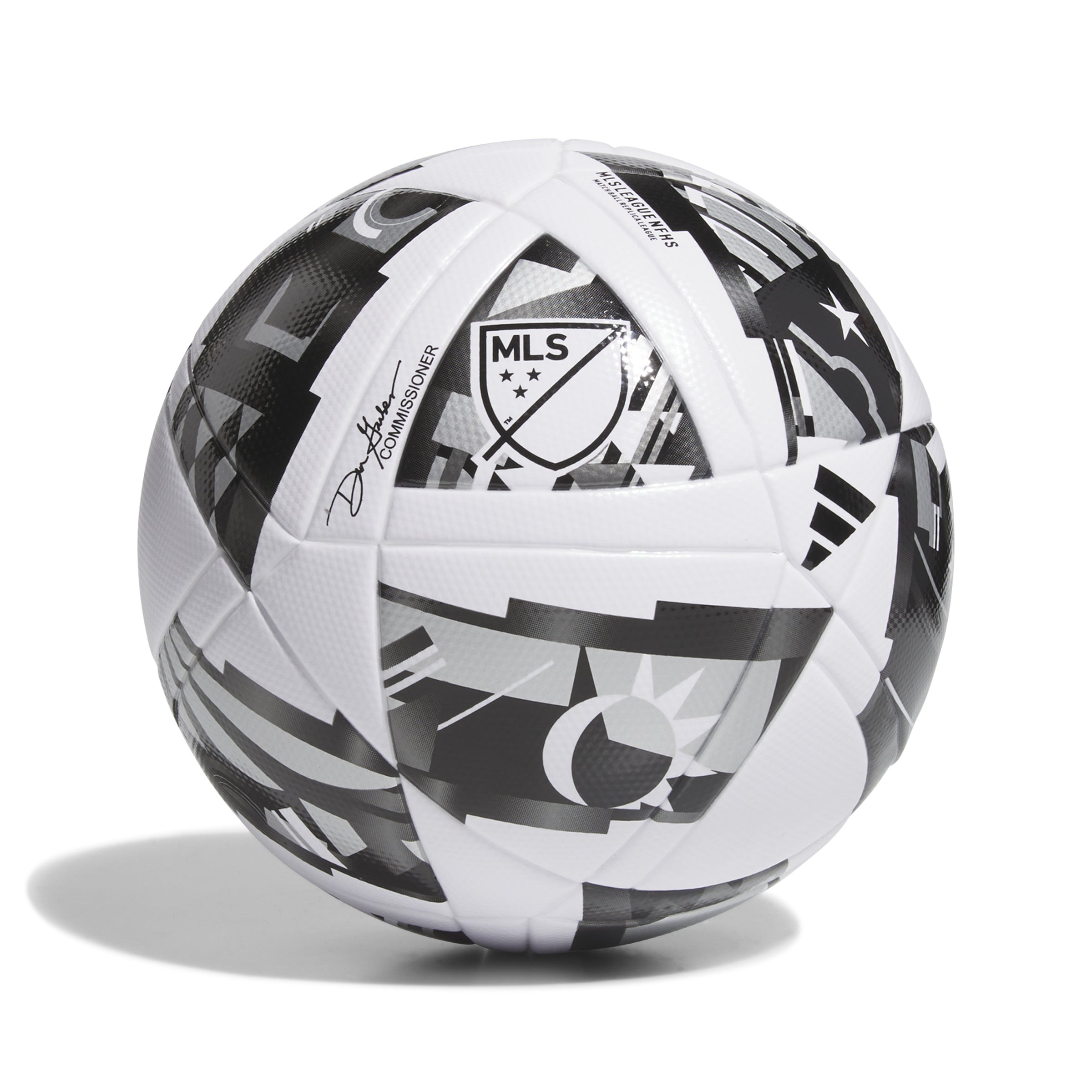Adidas MLS 24 League NFHS Official Size 5 Soccer Ball - Professional Match & Training Game Football for Youth & Adult Players - Perfect for Practice, Games & Backyard Play