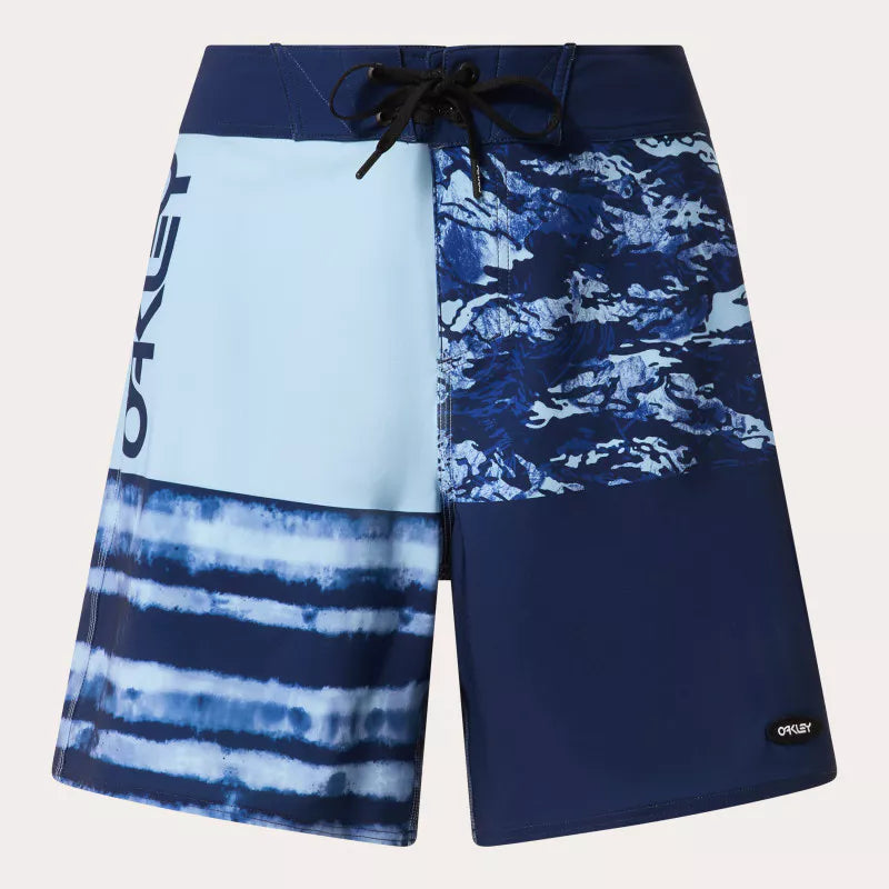 Oakley Swell Line RC 18 Boardshorts for Men - Quick-Dry Swim Trunks with UPF Protection - Team Navy - Perfect for Surfing, Swimming & Beach Activities
