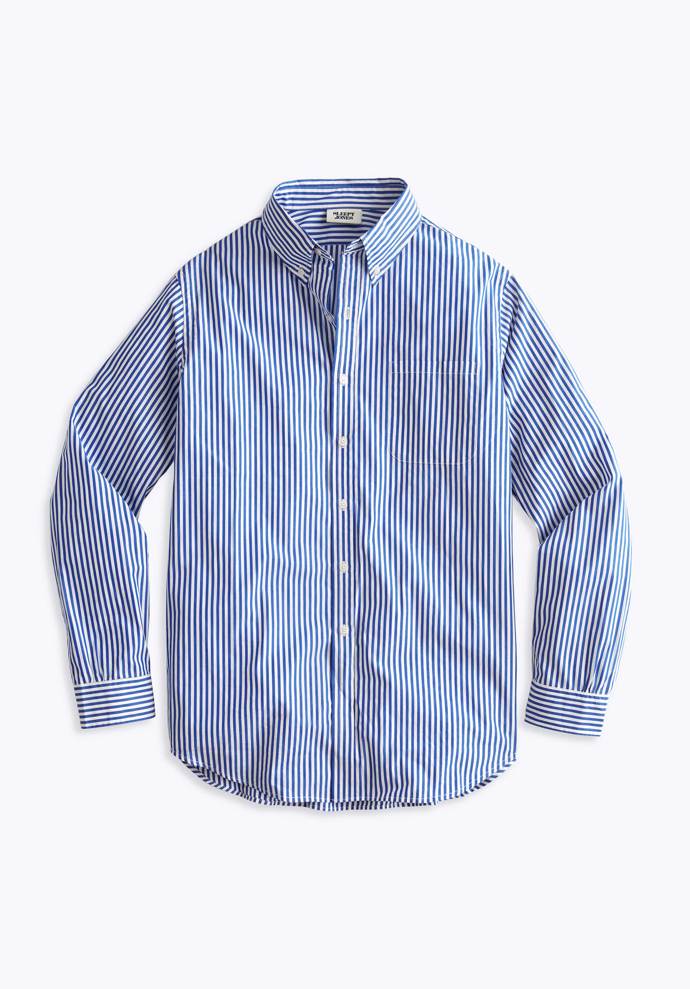 Penn Shirt - Classic Blue & White Striped Cotton Shirt for Men | Casual Wear, Office Outfits & Summer Style