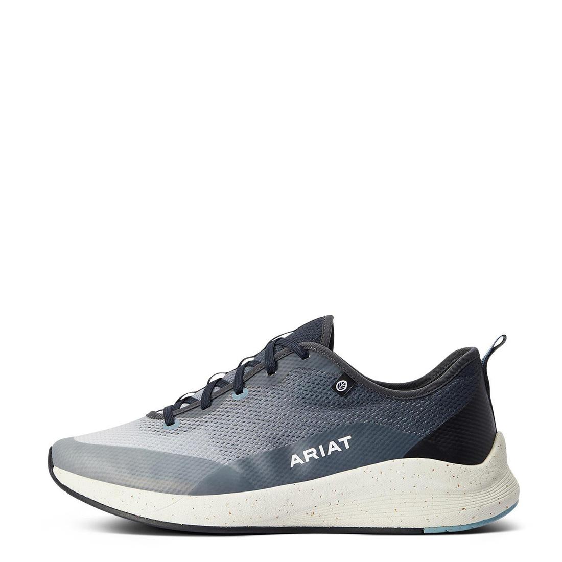 ShiftRunner Soft Toe Work Shoes for Men - Comfortable & Lightweight Smoky Grey - Perfect for Construction, Warehouse & Outdoor Jobs