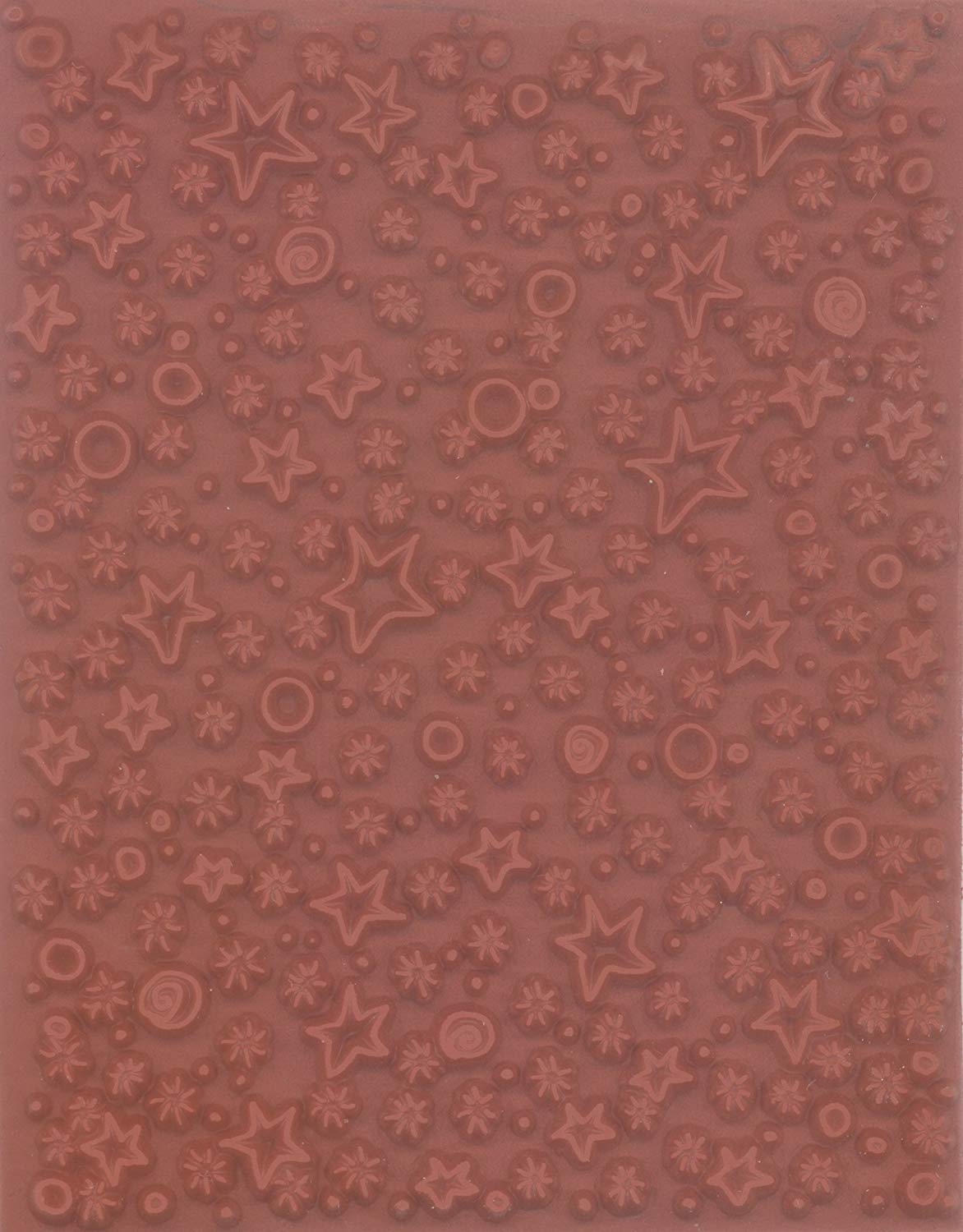 Impression Rubber Texture Plates for Stamping - TPsSet1 | DIY Scrapbooking, Card Making & Craft Projects | High-Quality Stamp Set for Creative Designs