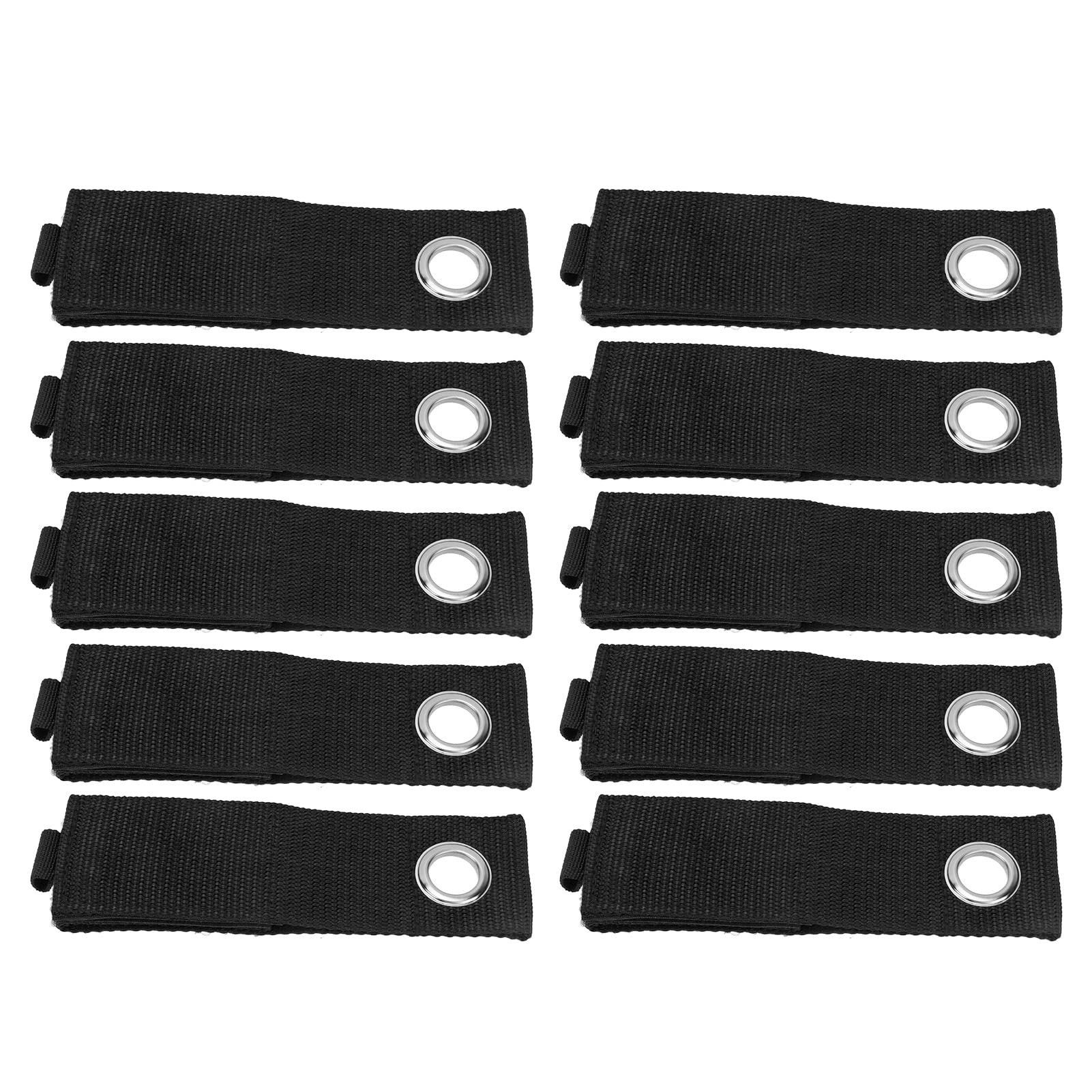 Acouto 10-Pack Cable Straps - Heavy Duty Hook & Loop Cord Organizer for Extension Cords, Tools & Electronics - Perfect for Home, Office & Garage Storage Solutions
