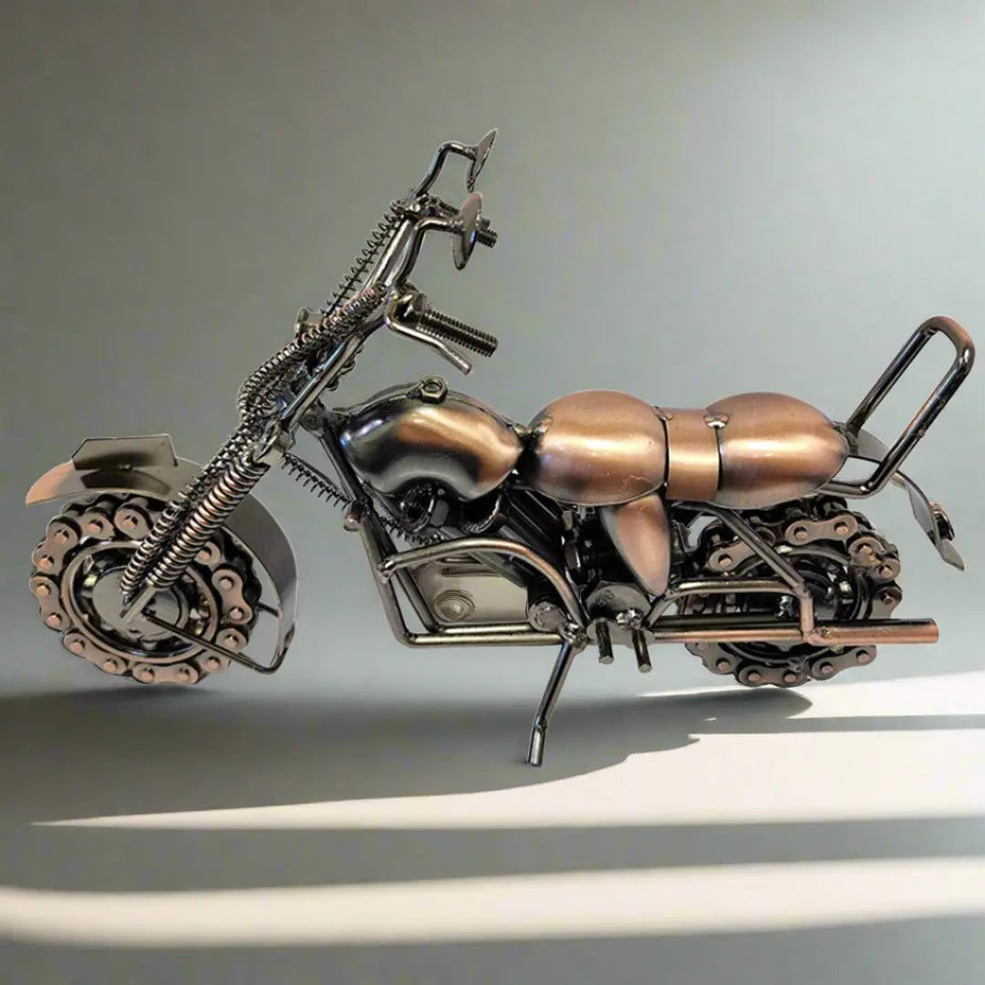 Open Road Large Motorcycle Model - 1:12 Scale Die-Cast Motorcycle Replica - Perfect for Collectors, Home Decor & Motorcycle Enthusiasts