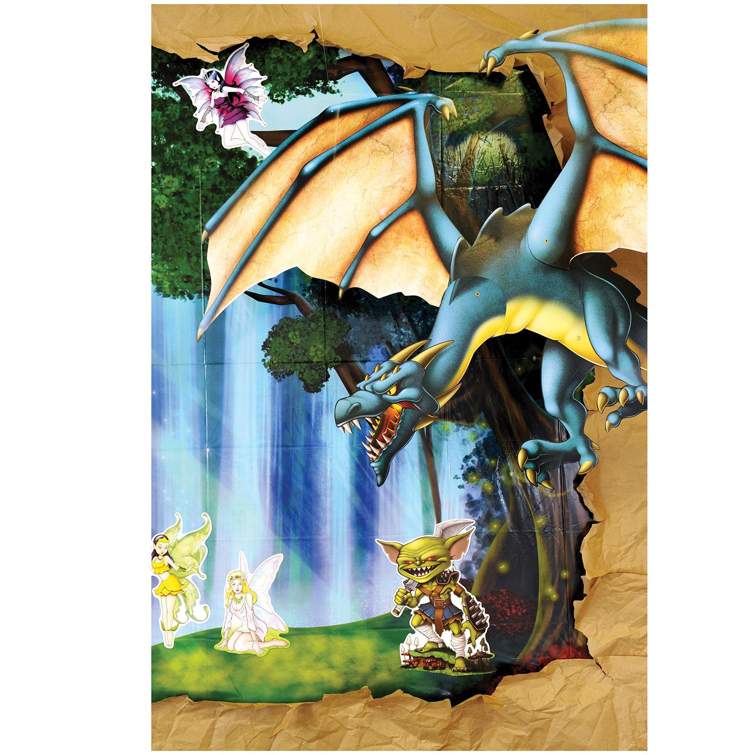 12 Pack Beistle Jointed Dragon Party Decorations - Colorful Hanging Dragons for Halloween, Birthday & Chinese New Year Party Decor - Perfect for Ceiling, Wall & Doorway Decorations