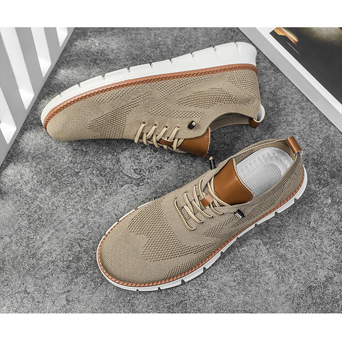 Rewjug Men's Wearbreeze Shoes – Ultra Comfortable Urban Walking & Casual Sneakers for Men | Lightweight Breathable Design for Daily Wear, Work, and Travel