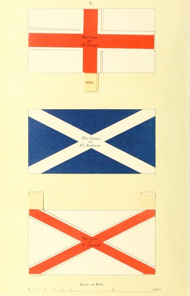 Vintage 1916 Union Jack Flag Poster Print - 18x24 Inch British Patriotic Wall Art for Home, Office & Pub Decor