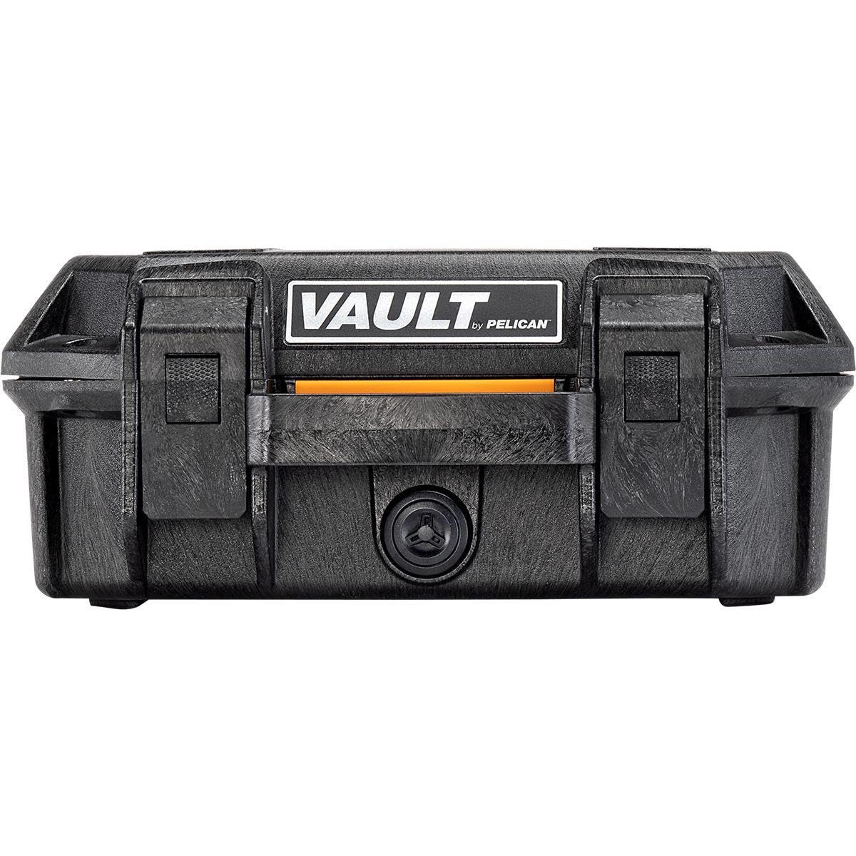 Pelican V770 Vault Single Scoped Rifle Case & V100 Vault Small Pistol Case Bundle - Black Protective Hard Cases for Firearms Storage & Transportation - Perfect for Hunting, Shooting Range & Gun Safety