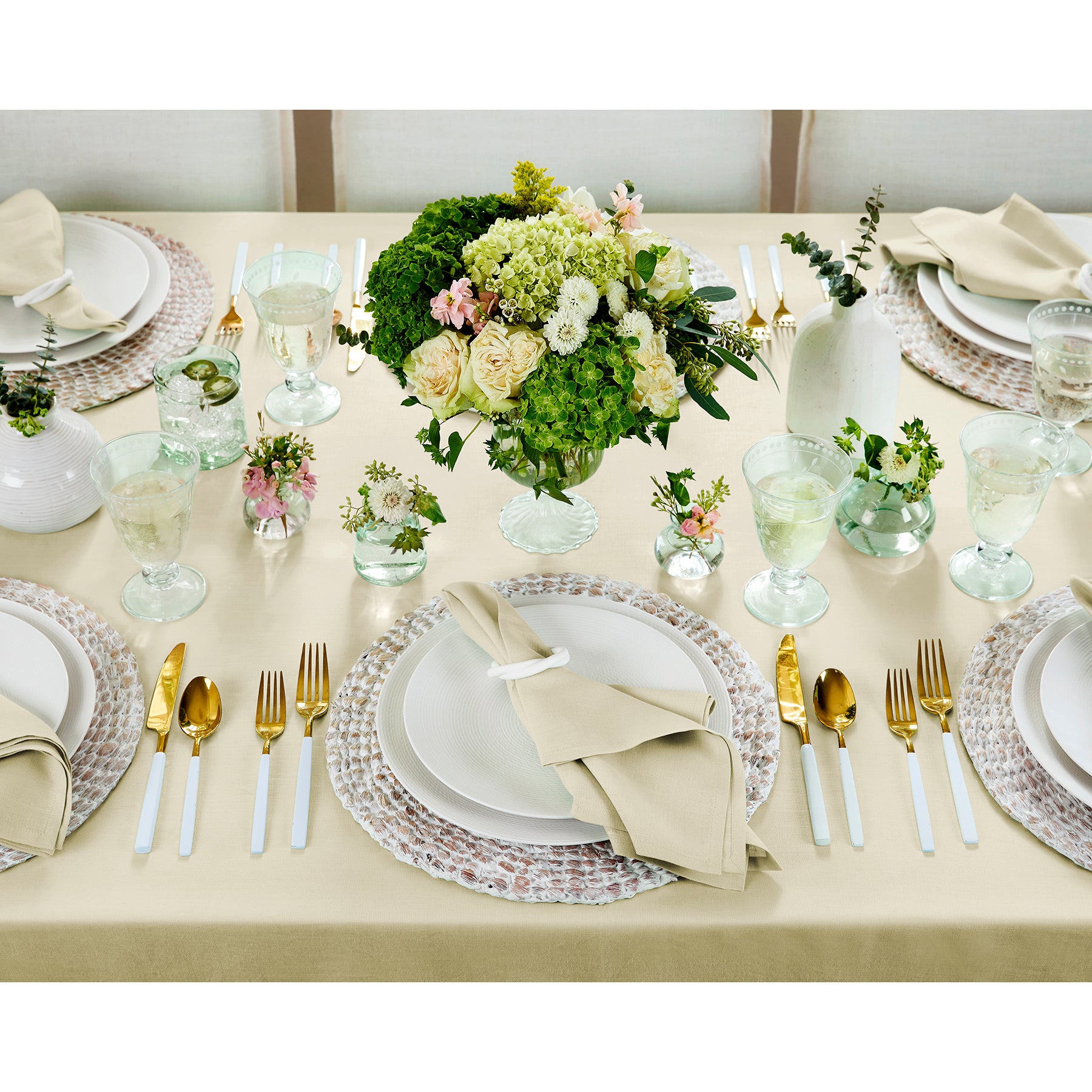 Premium Extra Large Fete Tablecloth - Waterproof & Stain-Resistant for Outdoor Parties, Weddings, and Events