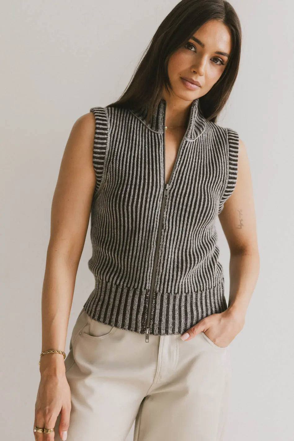 Monroe Grey Zip Up Hoodie for Women | Cozy Fleece Pullover | Perfect for Casual Outfits & Loungewear
