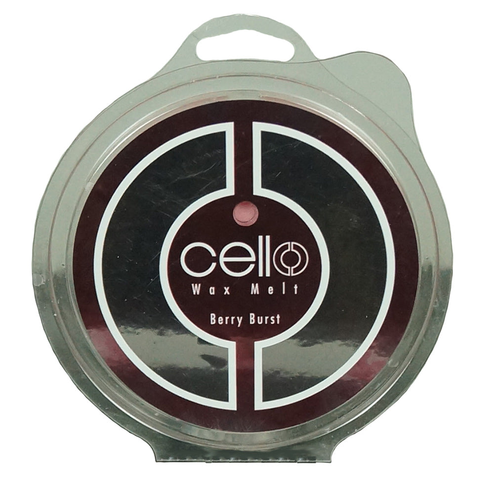 Premium Cello Wax Melts - Berry Burst Scented Wax Cubes for Warmers | Aromatherapy, Home Fragrance & Relaxation | Perfect for Living Rooms, Bedrooms & Spa Days