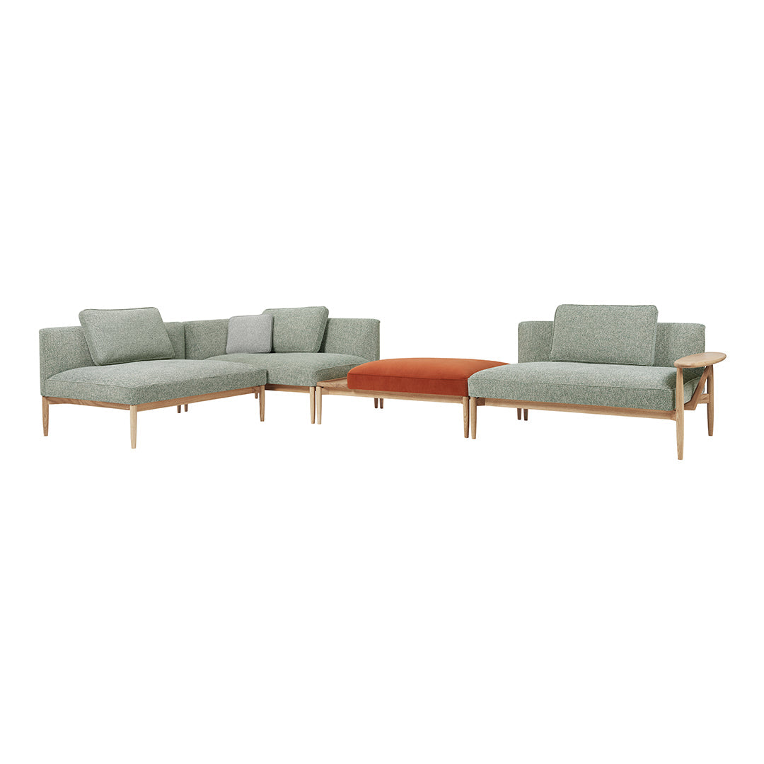 E321 Embrace Modular Sofa with Right Arm - 54.3