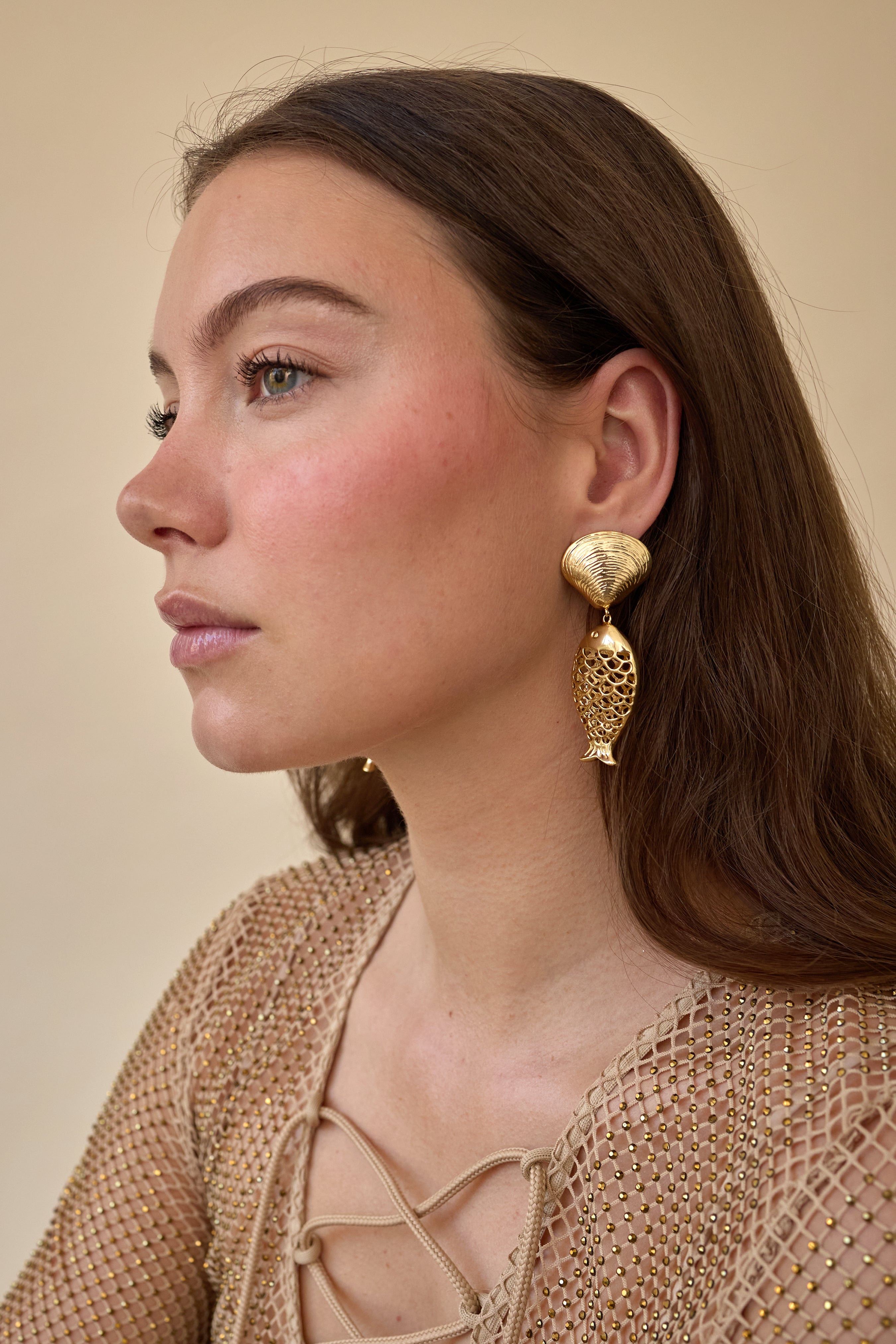 Shelby Earrings for Women - Elegant Dangle Drop Earrings with CZ Stones, Gold Plated | Perfect for Parties, Weddings & Everyday Wear
