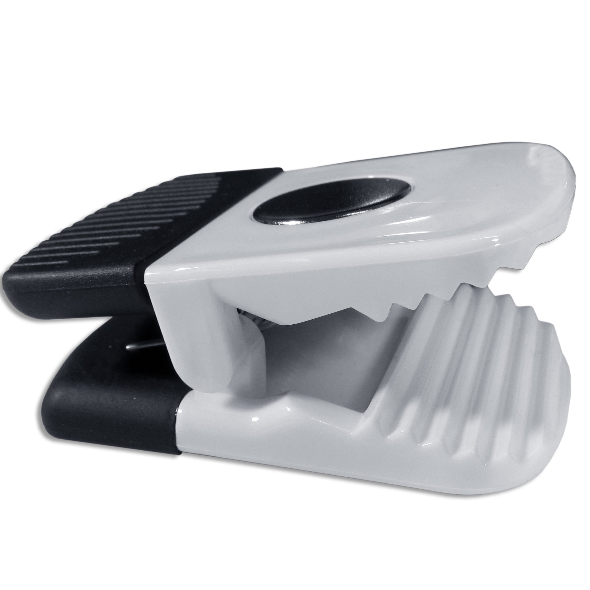 NCAA Team Logo Chip Clip Magnet - Siskiyou Sports White Refrigerator Clip for Snack Bags, Office & Kitchen Organization