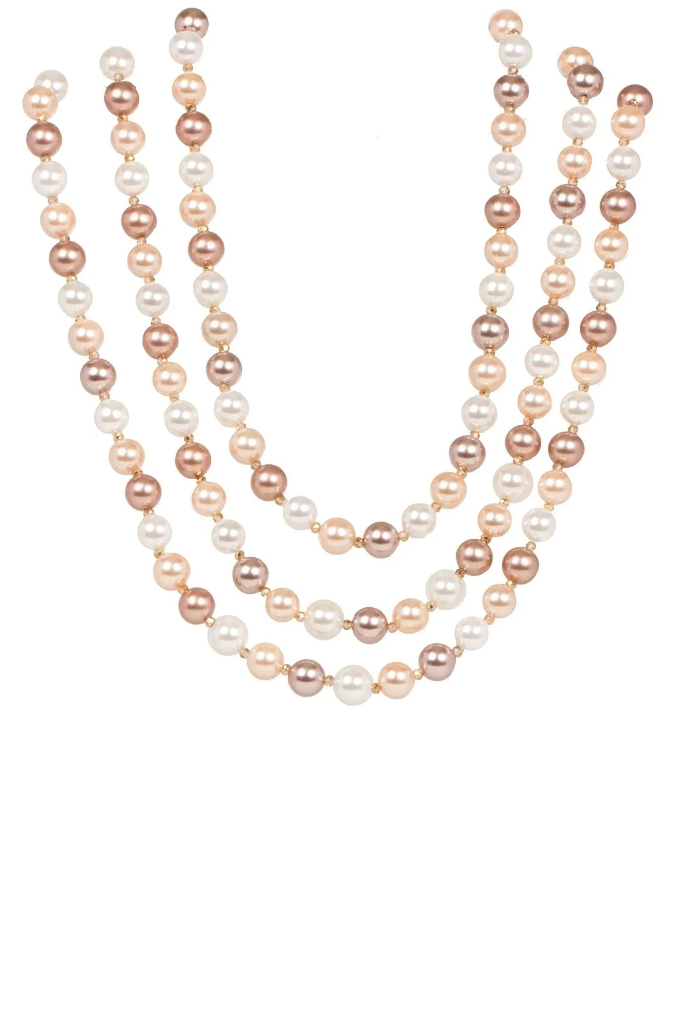 3-Layer Pearl Necklace for Women - Elegant & Timeless Jewelry Gift for Brides, Parties & Special Occasions