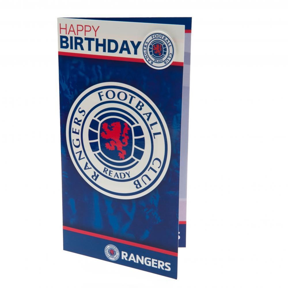 Rangers Birthday Card & Badge Set - Perfect for Outdoor Adventures, Camping Gifts & Scouting Celebrations