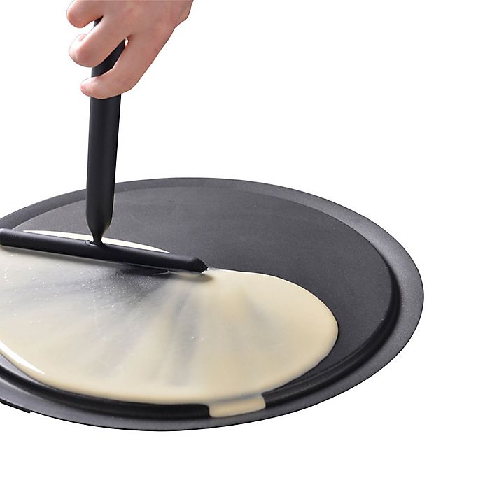 Professional Stainless Steel Crepe Spreader - Perfect for Making Thin, Even Crepes at Home - Ideal for Breakfast, Desserts, and French Cuisine