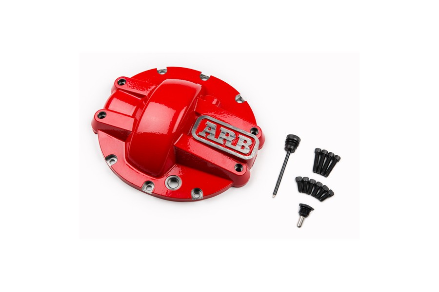 ARB 0750005 Red Differential Cover for Chrysler 8.25 - Heavy Duty Off-Road Protection for Jeep Wrangler & Cherokee - Trail Riding & Rock Crawling Upgrade