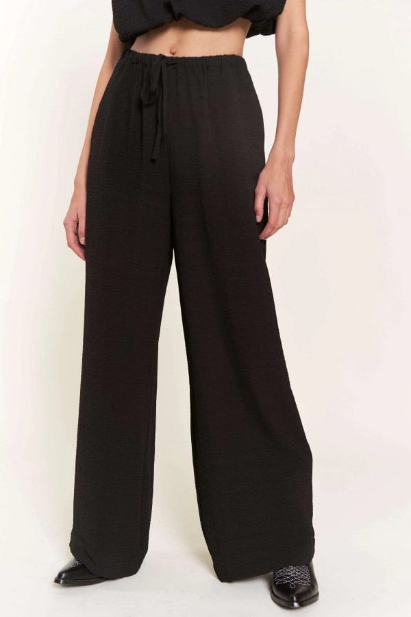 Women's Casual Drawstring Pants & Matching Crop Top Set - Comfortable Lounge Wear for Yoga, Gym, Home & Street Fashion