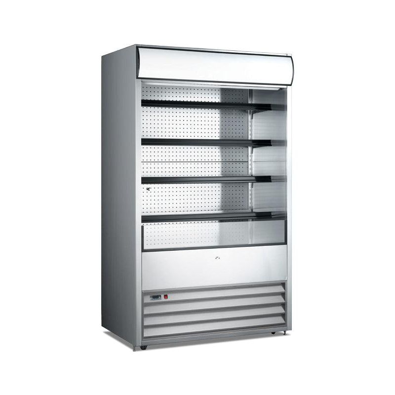 Rental Nella 48 Open Refrigerated Floor Display Case - Commercial Refrigerator for Grocery Stores, Restaurants & Retail Businesses