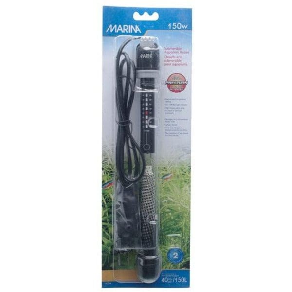 Marina Submersible Aquarium Heater - 300W Fish Tank Water Heater with Thermostat for Freshwater & Saltwater Aquariums | Perfect for Tropical Fish, Turtles & Aquatic Plants